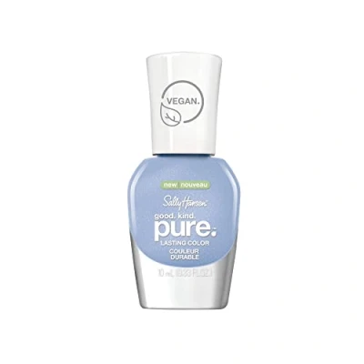 Image of Sally Hansen Good Kind Pure Vegan Nail Polish, Crystal Blue, 10ml