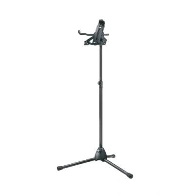 Image of K&amp;M 19775 Tablet PC Tripod, Bio Based Plastic Universal Fit, Tiltable Folding Mount for Popular Brands