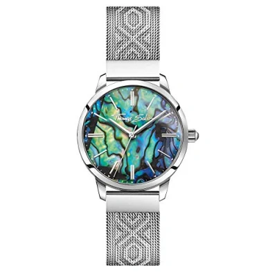 Image of Thomas Sabo Women Analogue Quartz Watch with Stainless Steel Strap WA0344 201 218 33 mm