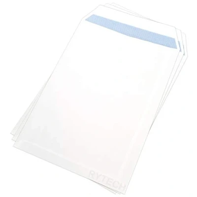 Image of 50 x C4 Plain White Envelopes 90GSM 324mm 229mm A4 Business Self Seal Opaque Office Home Pack