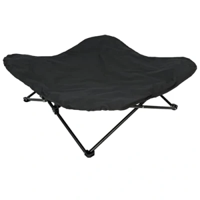 Image of Easipet Elevated Dog Bed Pet Cat Raised Camping Travel Cot Indoor Outdoor 2 size (S)
