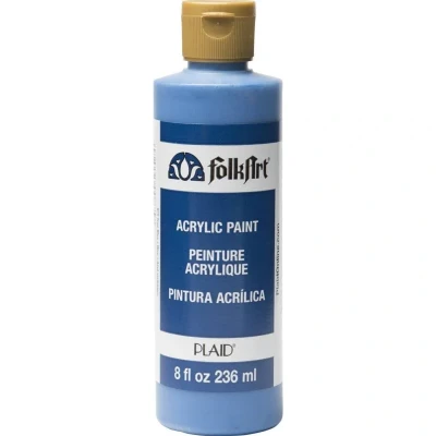 Image of FolkArt Paint Acrylic, True Blue, 8 Oz