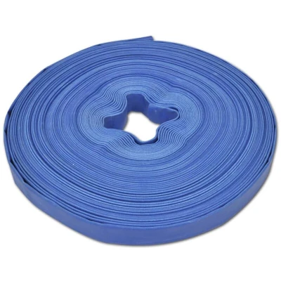 Image of vidaXL Flat Hose 100 m 1&quot; PVC
