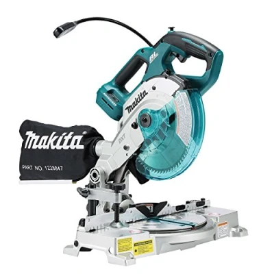 Image of Makita DLS600Z 18V Li Ion LXT 165mm Brushless Mitre Saw Battteries and Charger Not Included