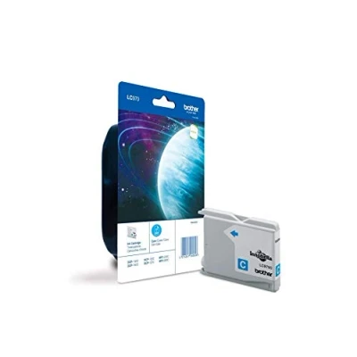 Image of Brother LC970C Cyan original ink cartridge for DCP 135C, 150C, 153C, 157C, MFC 235C, 260C