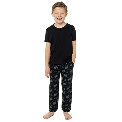 Image of Undercover Boys Gaming Long Pyjamas LN027 Black 5 6 Years