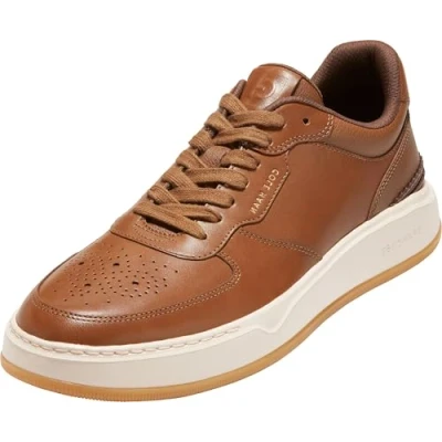 Image of Cole Haan Grandpro Crossover Trainers, Men&#039;s, Size: 7, British tan/ivory Leather