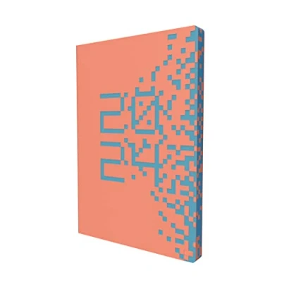 Image of Collins Coda 2024 Diary A5 Week to View Lifestyle Planner and Organiser for Office, Work, Personal Home January December Weekly Pink E CO153.50 24