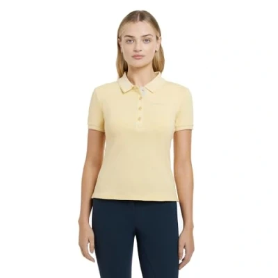 Image of LeMieux Classique Womens Polo Shirt (UK, Numeric, 10, Regular, Mimosa)