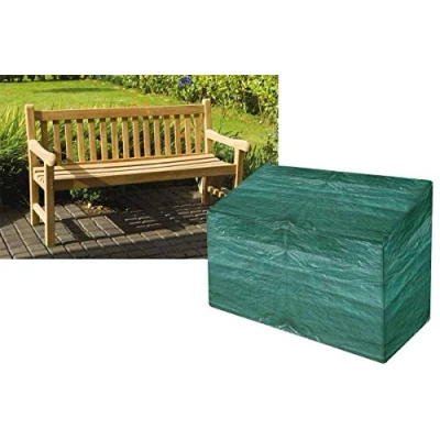 Image of 3 Seater Green Garden Bench Cover Waterproof