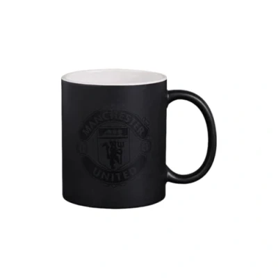 Image of FOCO Officially Licensed Manchester United FC Football Gloss Black Mug