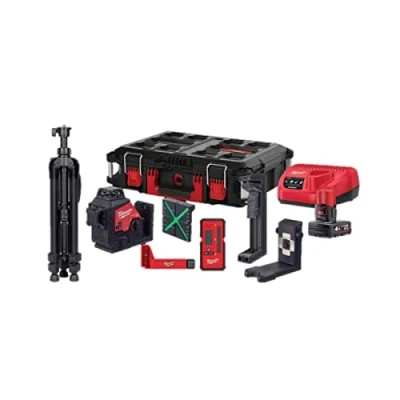 Image of M12 3PLKIT 401P_3PL_Green Laser 12V 3 Lines 360 with Milwaukee Accessories