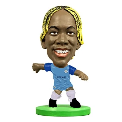 Image of SoccerStarz SOC735 2017 Version Man City Bacary Sagna Home Kit