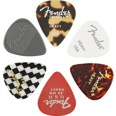 Image of Fender 351 Shape, Material Medley, Heavy, (6)