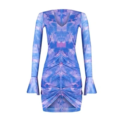 Image of Trendyol Women Design Midi Basic Regular Woven Dress Lilac