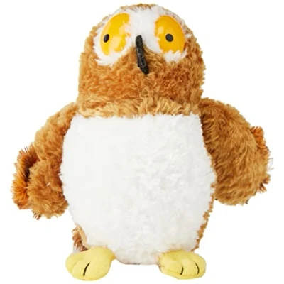 Image of Aurora Gruffalo, 12874, Owl, 7In, Soft Toy, Brown and White, Multicoloured