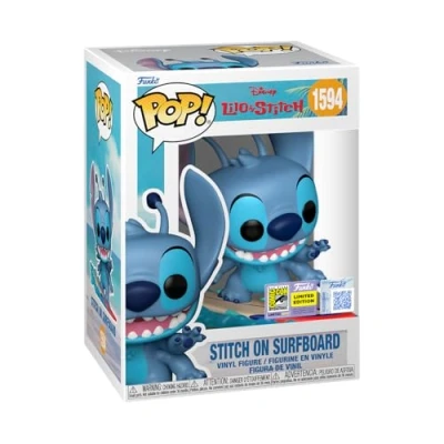 Image of Funko Pop! Vinyl: Lilo &amp; Stitch Surf Amazon Exclusive Collectable Vinyl Figure Gift Idea Official Merchandise Toys for Kids Adults Movies Fans