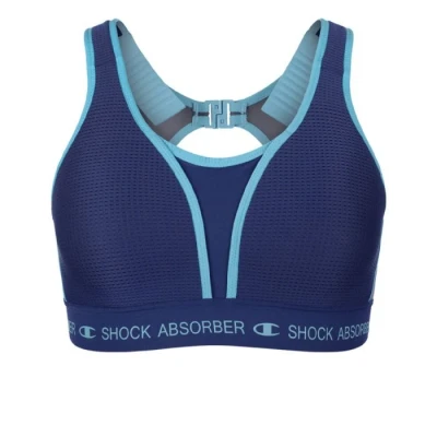 Image of Shock Absorber Ultimate RUN BRA Padded High support sports bra, Women&#039;s, Size: 32B, Dark blue