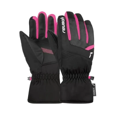 Image of Reusch Bennet R TEX® XT Junior Warm, Waterproof, Windproof and Breathable Winter Gloves, Finger Ski Snow Gloves for Children, Kids, Teenagers, Girls Boys