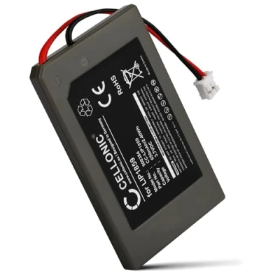 Image of CELLONIC Battery Compatible with Sony PS3 SIXAXIS Controller, CECHZC1E, CECHZC1H, CECHZC1J, CECHZC1U, LIP1472, LIP1859 650mAh 3.6V 3.7V