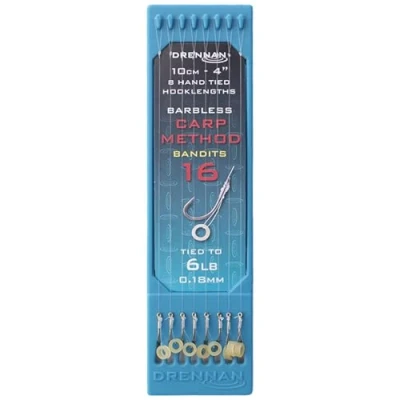 Image of Drennan 4&quot; Carp Method Bandits Hook Plates: 16 To 6lb