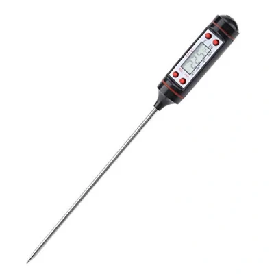 Image of Digital Meat Thermometers Food Thermometer Grade Electronic Probe Type Kitchen TP101 LCD Cooking for BBQ