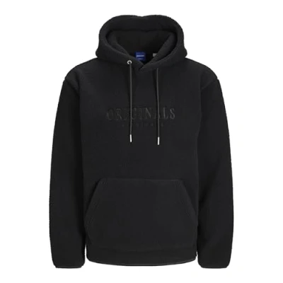 Image of Jack &amp; Jones Jorfrederiksberg Hoodie, Men&#039;s, Size: Small, Black