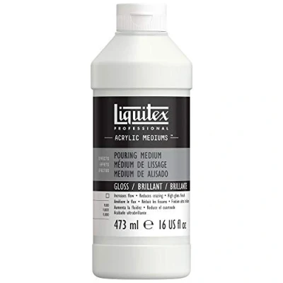 Image of Liquitex Acrylic Professional Pouring Effects Medium for Paint, Gloss, 473 ml