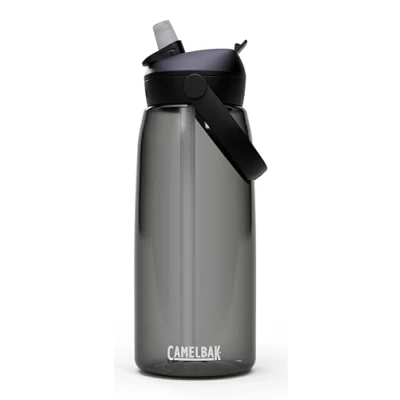 Image of CAMELBAK Thrive Flip Straw Bottle with Tritan Renew, Drinkware, Charcoal, 950 ml