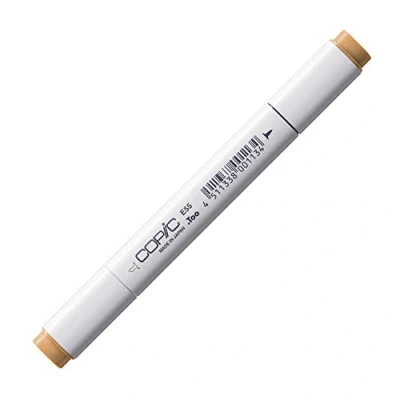 Image of Copic Classic Coloured Marker Pen (E 55) Light Camel, For Art &amp; Crafts, Colouring, Graphics, Highlighter, Design, Anime, Professional Beginners, Supplies Colouring Books