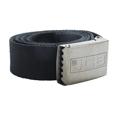Image of JCB Workwear Belts For Men Work Belt Black, One Size Fits 30&quot; 42&quot;