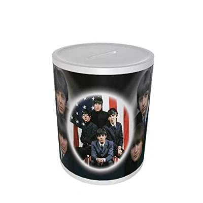 Image of The Beatles Icon Ceramic Money Savings Box Gift