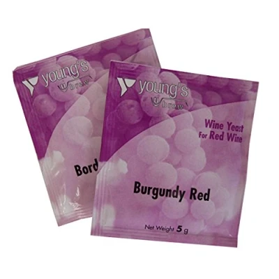 Image of Burgundy Red Wine Yeast Pack of 2