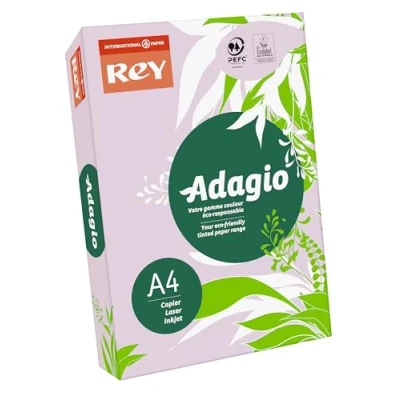 Image of dohe 30211 Pack of 500 Papers, DIN A4, 80 g, Mauve Pastel