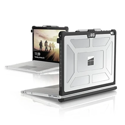 Image of UAG Microsoft Surface Book 3, 2, 1, &amp; Performance Base Case 13.5&quot; Ice, Feather Light Rugged Military Drop Tested Laptop Protective Cover by URBAN ARMOR GEAR