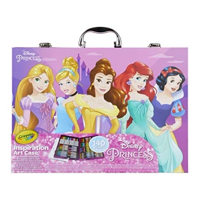 Image of CRAYOLA Disney Princess Colouring Case, 04 0486 E 000, Multicoloured