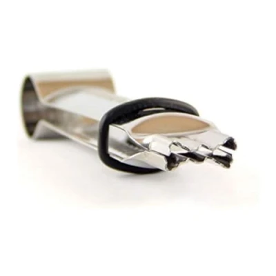 Image of PME Bow Serrated Crimper,Silver,L
