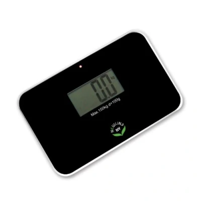 Image of NewlineNY Auto Step on Super Mini Travel Bathroom Scale, SBB0638SM BK Black