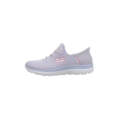 Image of Skechers Womens Slip Ins: Summits Diamond Dream Trainers Lavender 7 (40)