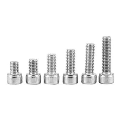 Image of 60Pcs M8 Stainless Steel Hex Socket Head Cap Bolts Screws Nuts Washers Assortment Kit
