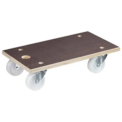 Image of WAGNER moving dolly MM 1143 I 57,5 x 30 cm for heavy boxes, appliances &amp; furniture lifting hole non slip surface FSC® certified load capacity 500 kg 20114301
