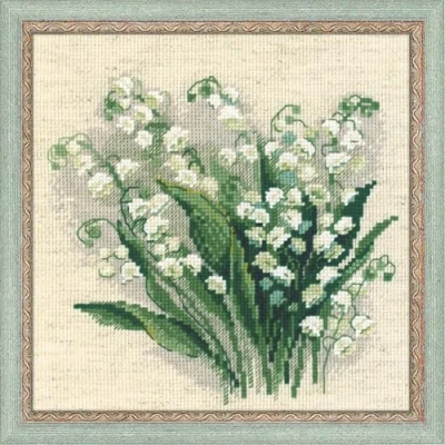 Image of RIOLIS Cross Stitch Kit 1497 Lily of the Valley