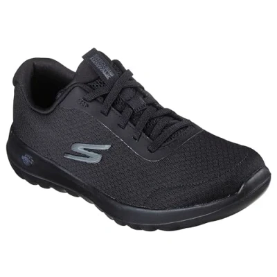 Image of Skechers Women&#039;s Go Walk Joy Ecstatic Sneaker, Black, 5 UK