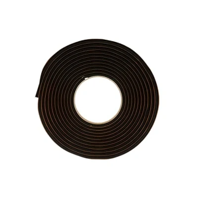 Image of 3M MWUR9 Windo Weld Round Ribbon Sealer, 08610, 1/4 in x 15 ft Kit, black