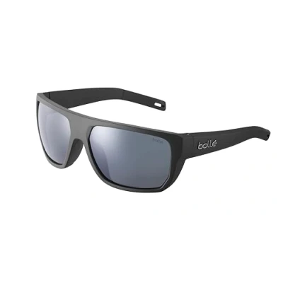 Image of Bolle Wrap Unisex Matte Black Volt+ Gun Polarized Vulture One Size