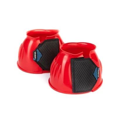 Image of Shires ARMA Gloss Over Reach Boots Full Red