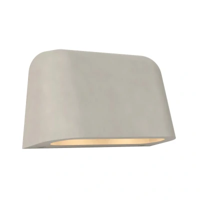 Image of Mast Twin Outdoor Flush Wall Downlight Concrete IP44, GU10