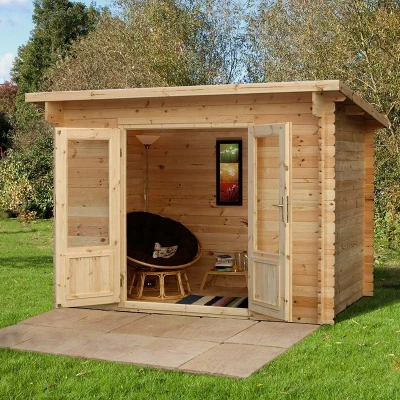 Image of Forest Harwood 3m x 2m Log Cabin (28mm)