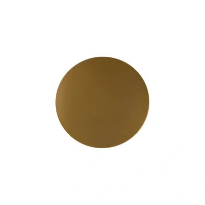 Image of Luna 5cm Flush Wall Lamp Gold 2xG9