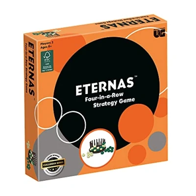 Image of University Games Eternas Strategy Game, 08445, Wood